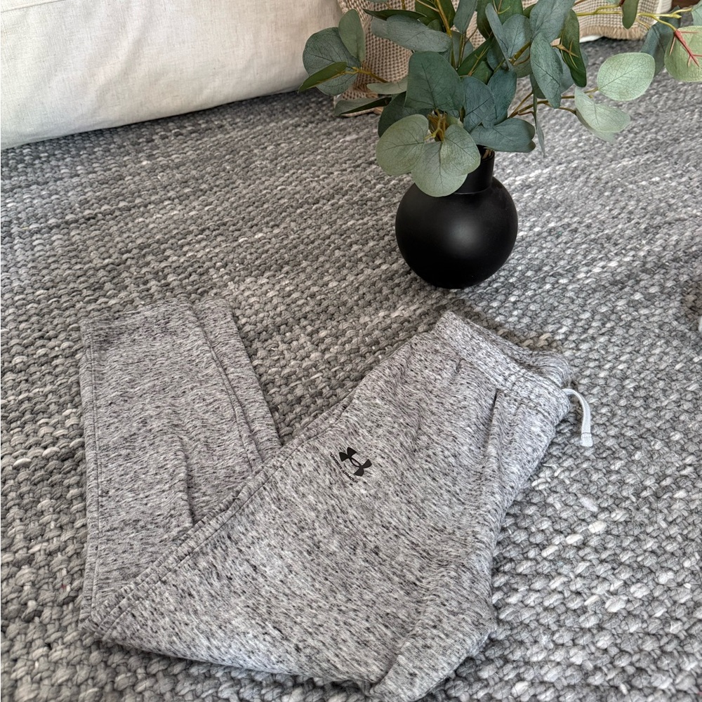 Under Armour Kids' Heather Gray Jogger Sweatpants